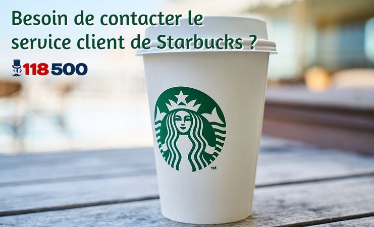 Téléphone service client Starbucks Coffee