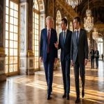Versailles ouvre ses portes à Donald Trump pour une réception aux allures royales