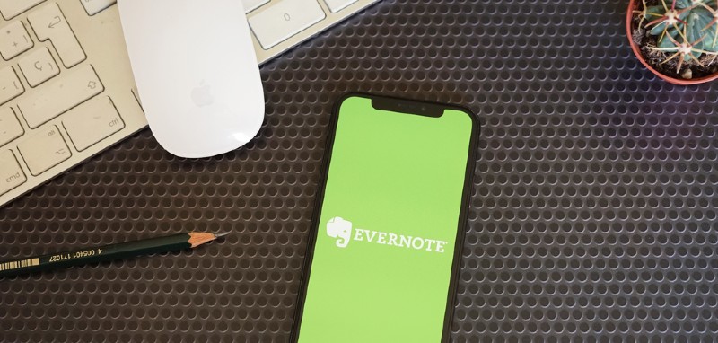 Contacter Evernote