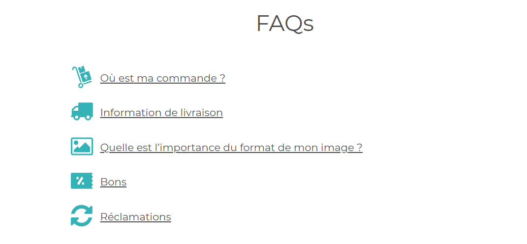 Monoeuvre service client FAQ