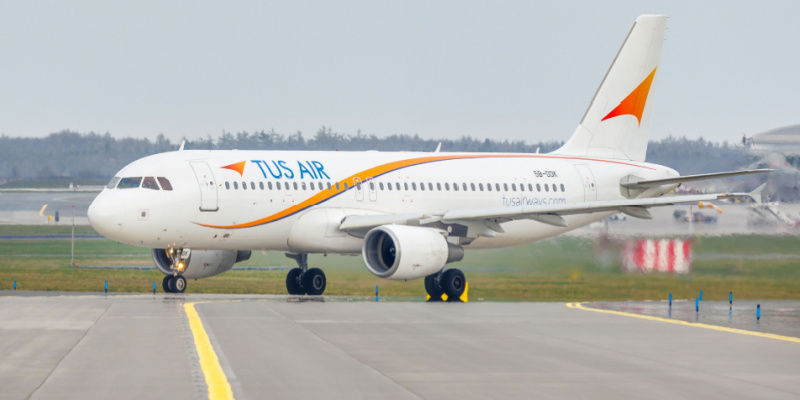 Contactez le service client Tus Airways - 118500